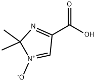 2H-Imidazole-4-carboxylicacid,2,2-dimethyl-,1-oxide(9CI) Struktur