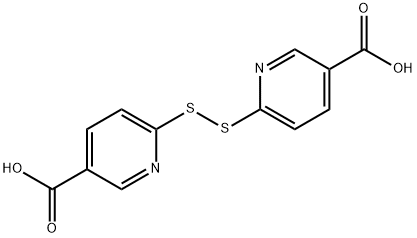 6,6'-ジチオジニコチン酸 化學(xué)構(gòu)造式