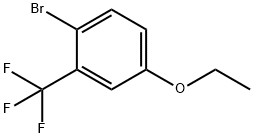 1-Bromo-4-ethoxy-2-(trifluoromethyl)benzene Struktur