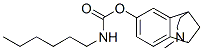 1,5-methano-2-methyl-2,3,4,5-tetrahydro-1H-2-benzazepin-7-yl n-hexylcarbamate Struktur