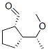 Cyclopentanecarboxaldehyde, 2-(1-methoxyethyl)-, [1alpha,2beta(R*)]- (9CI) Struktur