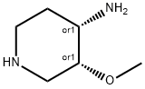 4-Amino-3-Methoxypiperidine Struktur