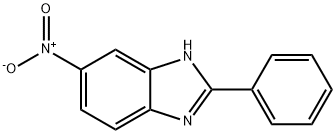 1H-BENZIMIDAZOLE, 6-NITRO-2-PHENYL- Struktur