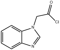 1H-Benzimidazole-1-acetylchloride(9CI) Struktur