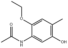 Acetamide, N-(2-ethoxy-5-hydroxy-4-methylphenyl)- (9CI) Struktur