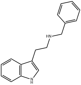 N-benzyl-1H-indole-3-ethylamine Struktur