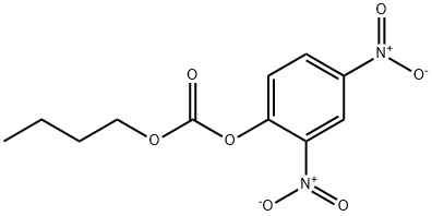 Carbonic acid 2,4-dinitrophenyl(butyl) ester Structure