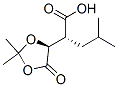 (2R)-4-METHYL-2-[(S)-2,2-DIMETHYL-5-OXO-1,3-DIOXOLAN-4-YL]VALERIC ACID Struktur