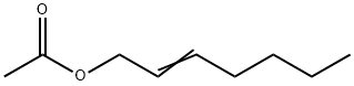 ACETIC ACID TRANS-2-HEPTEN-1-YL ESTER Struktur