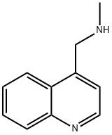 N-METHYL-1-QUINOLIN-4-YLMETHANAMINE Struktur