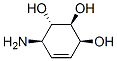 4-Cyclohexene-1,2,3-triol,6-amino-,(1alpha,2beta,3beta,6beta)-(9CI) Struktur