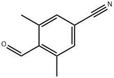 Benzonitrile, 4-formyl-3,5-dimethyl- (9CI) Struktur