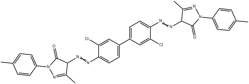 Pigment Orange 34 Struktur