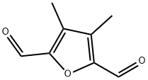 2,5-Furandicarboxaldehyde,  3,4-dimethyl- Struktur