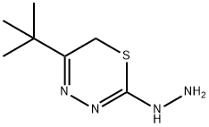 (5-TERT-BUTYL-6H-[1,3,4]THIADIAZIN-2-YL)HYDRAZINE Struktur