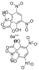 barium 2,4,6-trinitroresorcinolate Struktur