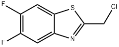 Benzothiazole, 2-(chloromethyl)-5,6-difluoro- (9CI) Struktur