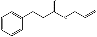 allyl 3-phenylpropionate Struktur