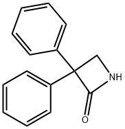 3,3-DIPHENYL-2-AZETIDINONE Struktur