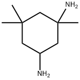 1,3-Cyclohexanediamine,  1,5,5-trimethyl- Struktur