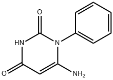 6-AMINO-1-PHENYL-1H-PYRIMIDINE-2,4-DIONE Struktur