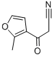 3-(2-METHYL-3-FURYL)-3-OXOPROPANENITRILE Struktur