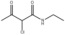 Butanamide,  2-chloro-N-ethyl-3-oxo- Struktur