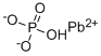 lead hydrogenorthophosphate Struktur