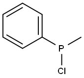 METHYLPHENYLCHLOROPHOSPHINE Struktur