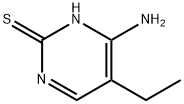 2(1H)-Pyrimidinethione,  4-amino-5-ethyl-  (9CI) Struktur