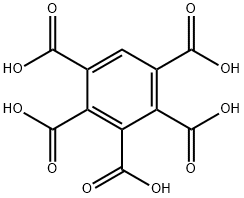 BENZENEPENTACARBOXYLIC ACID Struktur