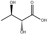 [2R,3R,(-)]-2,3-Dihydroxybutyric acid Struktur