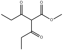 methyl 3-oxo-2-propionylpentanoate Struktur