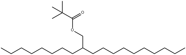 OCTYLDODECYL NEOPENTANOATE Struktur