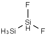 1,1-Difluorodisilane Struktur