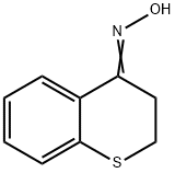 2,3-dihydro-4H-1-benzothiopyran-4-one oxime Struktur