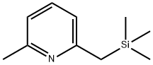 Pyridine, 2-methyl-6-[(trimethylsilyl)methyl]- (9CI) Struktur