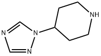 4-[1,2,4]TRIAZOL-1-YL-PIPERIDINE Struktur