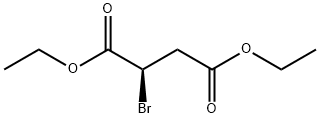 Butanedioic acid, bromo-, diethyl ester, (2R)- (9CI) Struktur