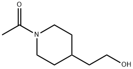 ETHANONE,1-[4-(2-HYDROXYETHYL)-1-PIPERIDINYL]- Struktur