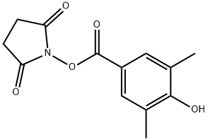 1-[(4-Hydroxy-3,5-diMethylbenzoyl)oxy]-2,5-pyrrolidinedione Struktur