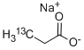 SODIUM PROPIONATE-3-13C Struktur