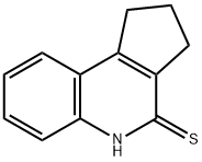 2,3-dihydro-1H-cyclopenta[c]quinoline-4-thiol Struktur