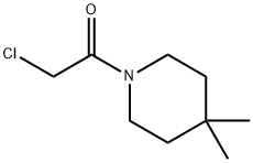 Piperidine, 1-(chloroacetyl)-4,4-dimethyl- (9CI) Struktur