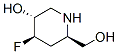 2-Piperidinemethanol,4-fluoro-5-hydroxy-,[2R-(2alpha,4alpha,5beta)]-(9CI) Struktur