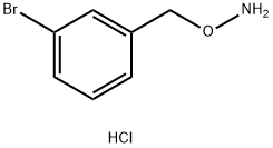 O-(3-BROMOBENZYL)HYDROXYLAMINE HYDROCHLORIDE Struktur