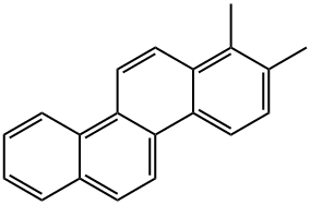 1,2-Dimethylchrysene Struktur