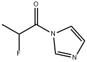 1H-Imidazole, 1-(2-fluoro-1-oxopropyl)- (9CI) Struktur