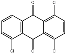 1,4,5-Trichloro-9,10-antracenedione Struktur