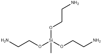 2,2',2''-[(Methylsilanetriyl)tri(oxy)]tris(ethanamine) Struktur